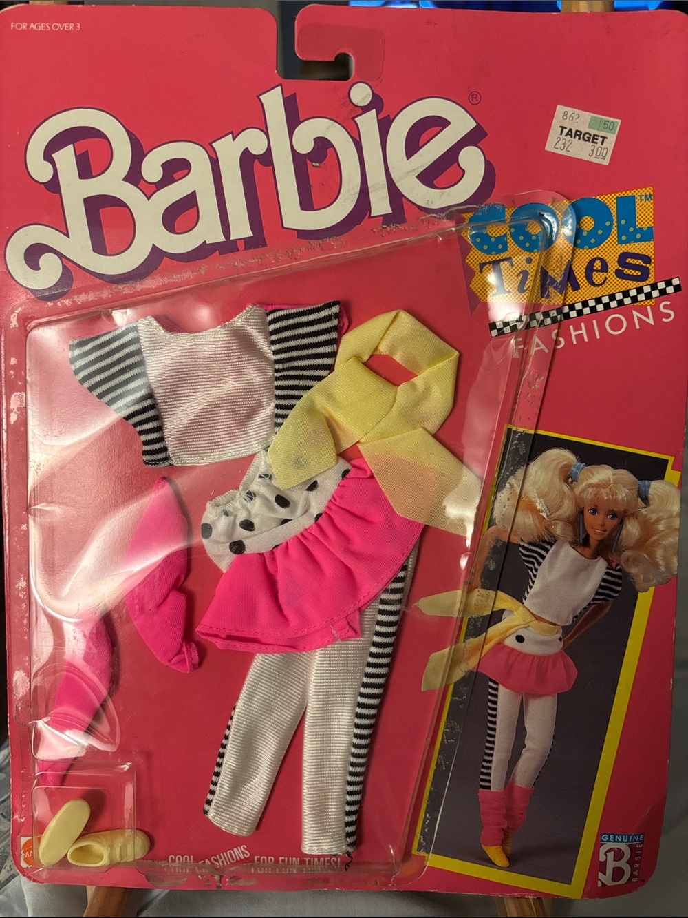 Vintage 1988 Barbie Cool Times Fashions Style 3221